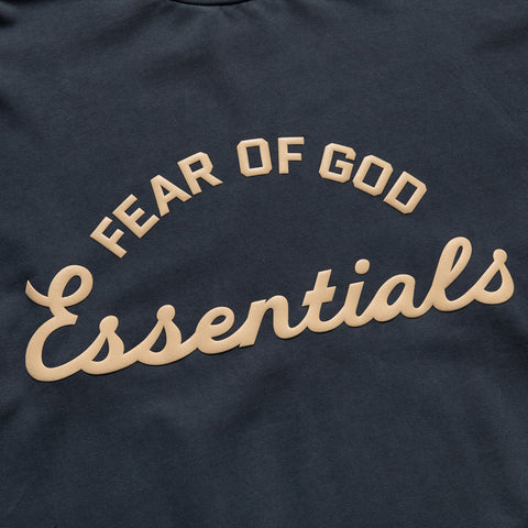 Fear Of God Essentials Training 90's L/S Tee - Faded Iron Grey