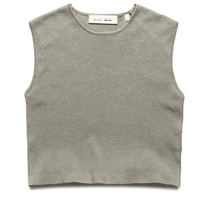 Women's Fear Of God Essentials Rib Knit Crop Top - Seal