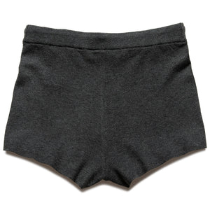 Women's Fear Of God Essentials Rib Knit Running Shorts - Iron Grey