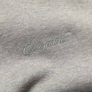 Women's Fear Of God Essentials Signature Classic Hoodie - Concrete Heather