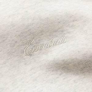Women's Fear Of God Essentials Signature Classic Hoodie - Oatmeal Heather