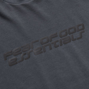 Fear Of God Essentials Ponte 90's Tee - Iron Grey