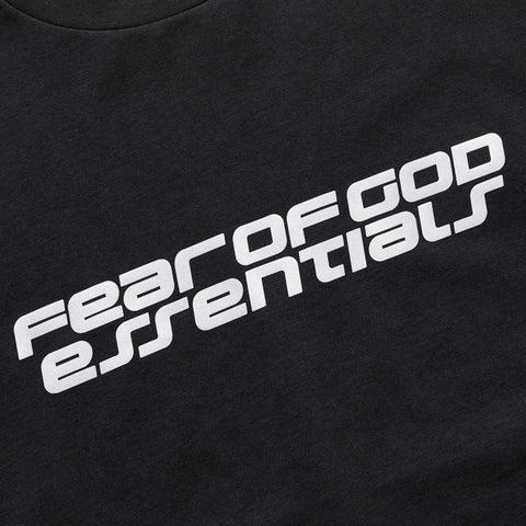 Fear Of God Essentials Ponte 90's L/S Tee - Vintage Black