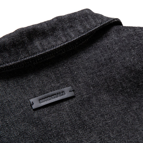 Fear Of God Essentials Denim Work Jacket - Vintage Black