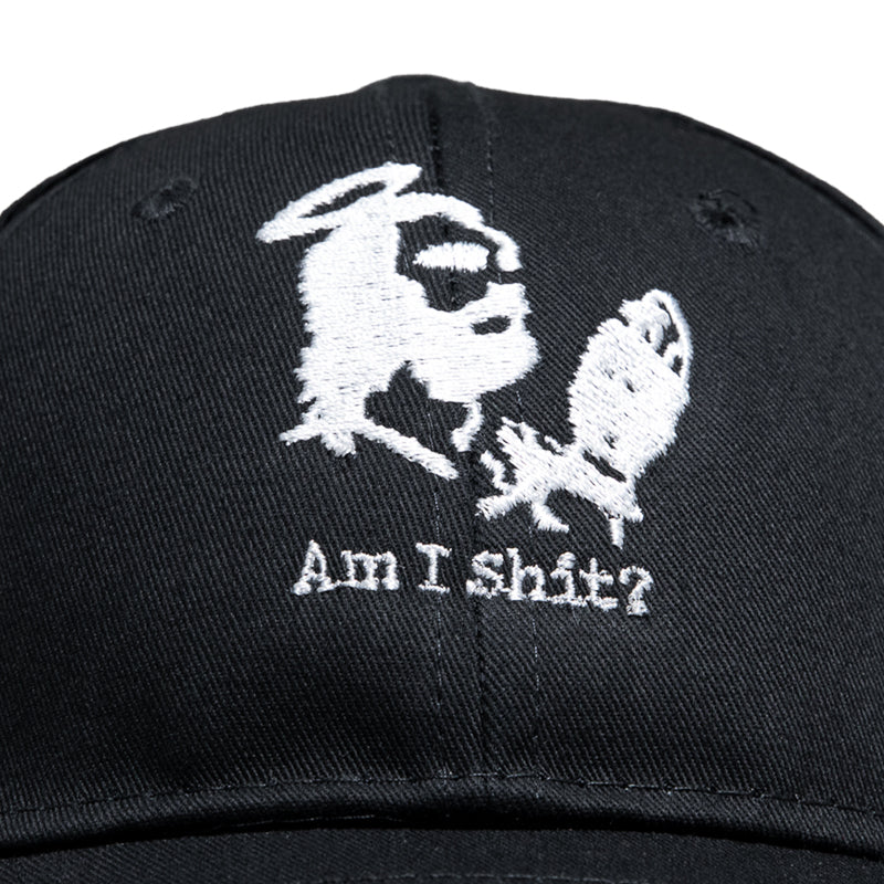 Fucking Awesome Am I Shit? 6-Panel Strapback - Black – Sneaker