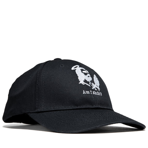 Fucking Awesome Am I Shit? 6-Panel Strapback - Black