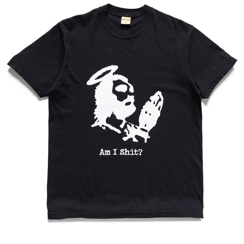 Fucking Awesome Am I Shit? Tee - Black