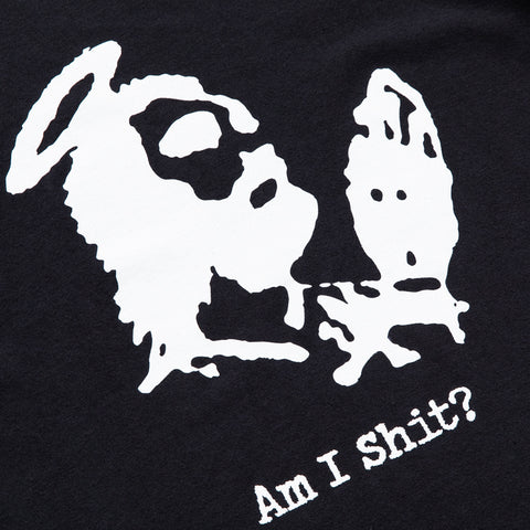 Fucking Awesome Am I Shit? Tee - Black