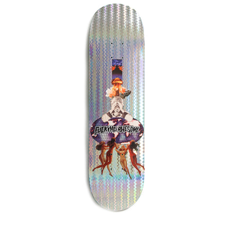 Fucking Awesome Elijah Berle World Holo Skate Deck - Multi