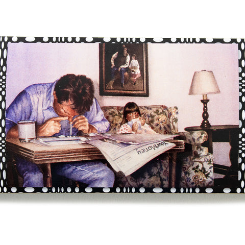 Fucking Awesome Coke Dad III Skate Deck - Black/White