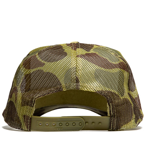 Fucking Awesome Gun Baby Soft Foam Trucker Hat - Washed Camo