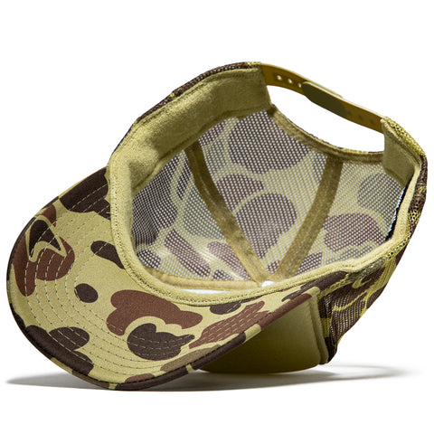 Fucking Awesome Gun Baby Soft Foam Trucker Hat - Washed Camo