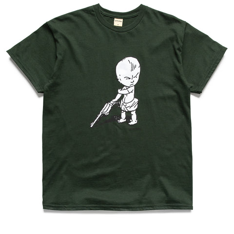 Fucking Awesome Gun Baby Tee - Forest Green