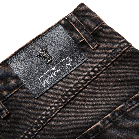 Fucking Awesome Hammerle Mud Washed Jeans - Washed Black