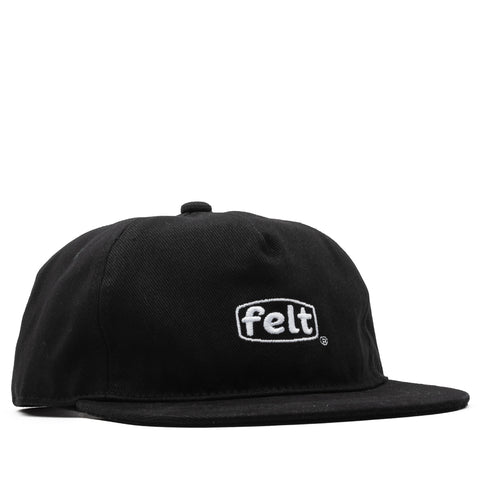 Felt Work Logo Cap - Black