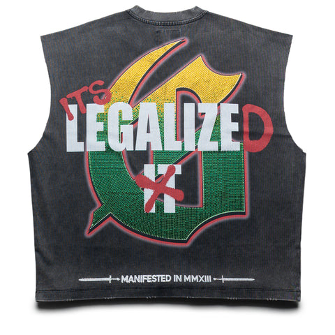 Godspeed New York Indoor VVS Sleeveless Tee - Grey Wash