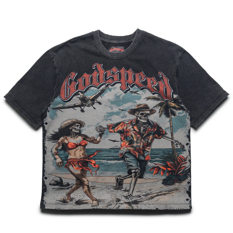 Godspeed New York Chasing Aloha Tee - Black Wash