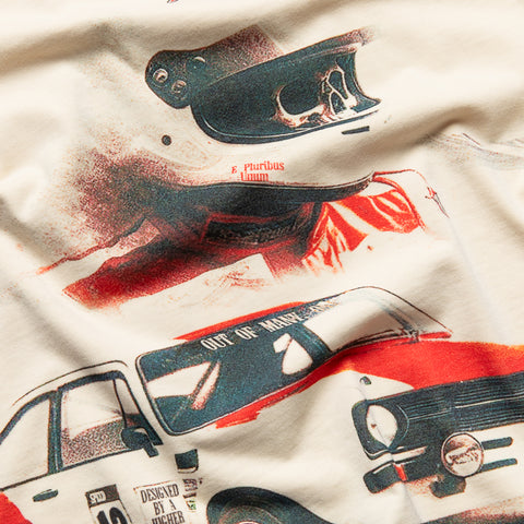Godspeed New York Abu Dhabi Desert Challenge Tee - Bone