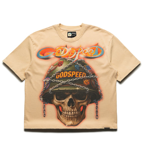 Godspeed New York Badges Of Honor Tee - Beige