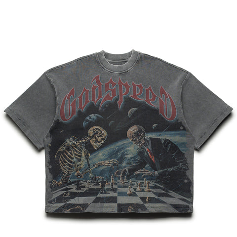 Godspeed New York Checkmate Thermal Tee - Black Wash