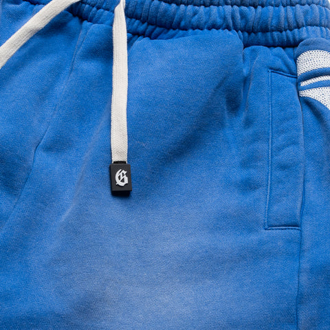 Godspeed New York Courtside Shorts - Blue Sun-Fade