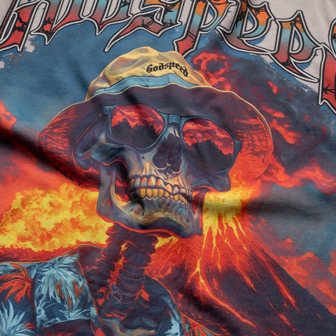 Godspeed New York Natural Disaster Tee - Stone Wash