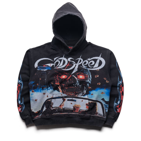 Godspeed New York Drive In Hoodie - Black Wash