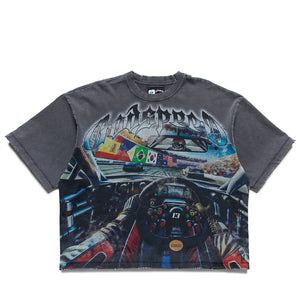 Godspeed New York Drivers Seat Tee - Grey Wash