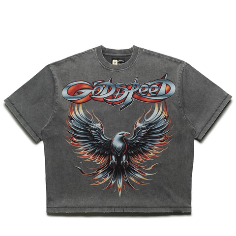 Godspeed New York Eagle Eye Tee - Grey Wash