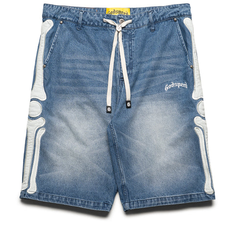 Godspeed New York Femur Denim Shorts - Blue