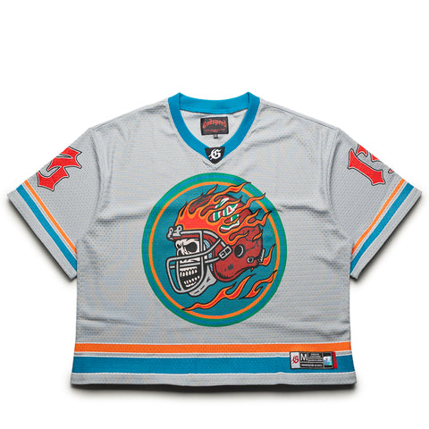 Godspeed New York First Down Jersey - Grey/Blue