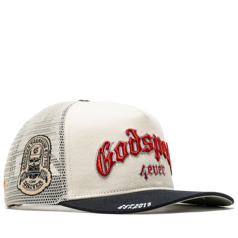 Godspeed New York GS Forever Trucker Hat - White/Black
