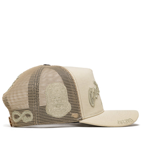 Godspeed New York GS Forever Trucker Hat - Bone