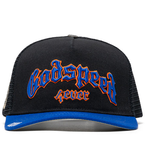 Godspeed New York GS Forever Trucker Hat - Black/Blue