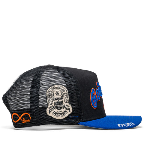 Godspeed New York GS Forever Trucker Hat - Black/Blue
