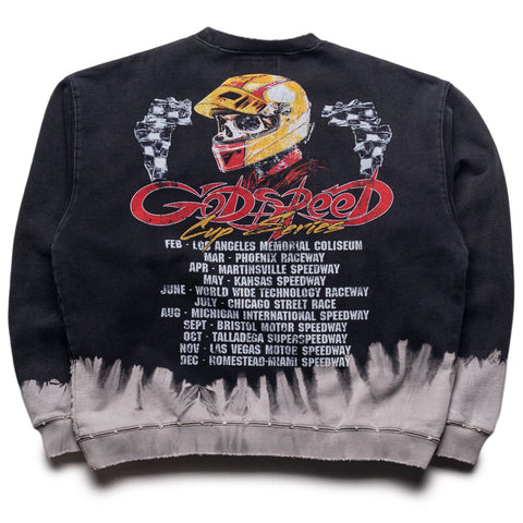 Godspeed New York F.T.W Sweatshirt - Black Bleached Wash
