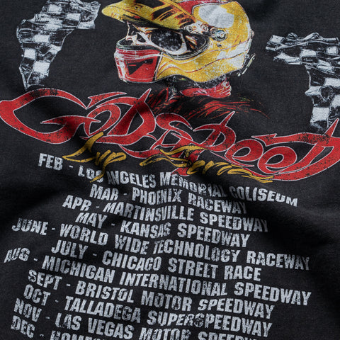 Godspeed New York F.T.W Sweatshirt - Black Bleached Wash