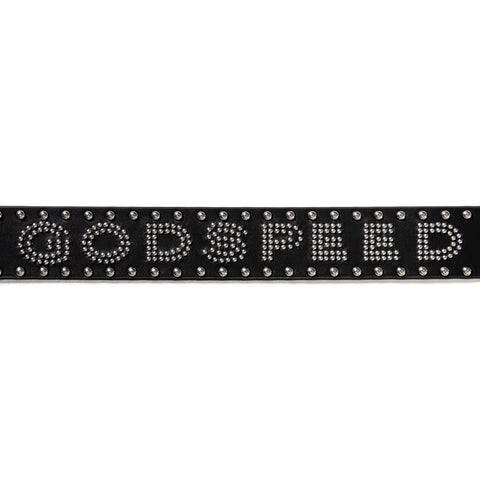 Godspeed New York Forged GS Studded Belt - Black