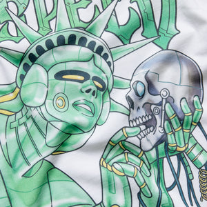 Godspeed New York Freedoms Protocol Tee - White