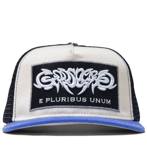 Godspeed New York GS E Pluribus Trucker Hat - White/Blue