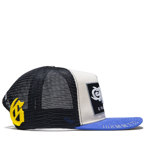 Godspeed New York GS E Pluribus Trucker Hat - White/Blue