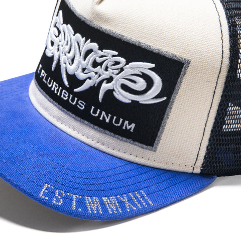Godspeed New York GS E Pluribus Trucker Hat - White/Blue