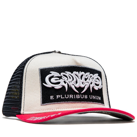 Godspeed New York GS E Pluribus Trucker Hat - White/Red
