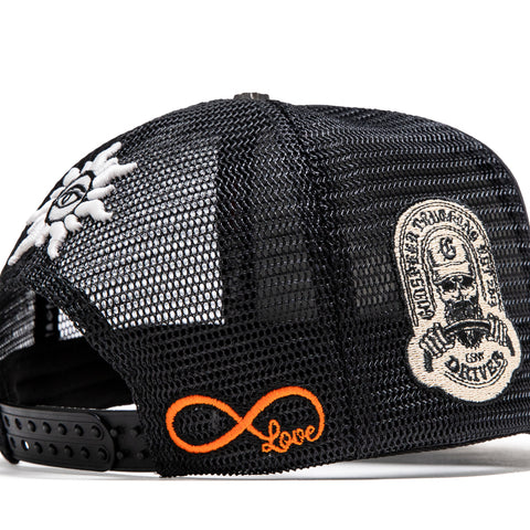 Godspeed New York GS Forever Trucker Hat - Black Corduroy