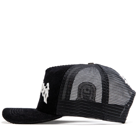 Godspeed New York GS Forever Trucker Hat - Black Corduroy