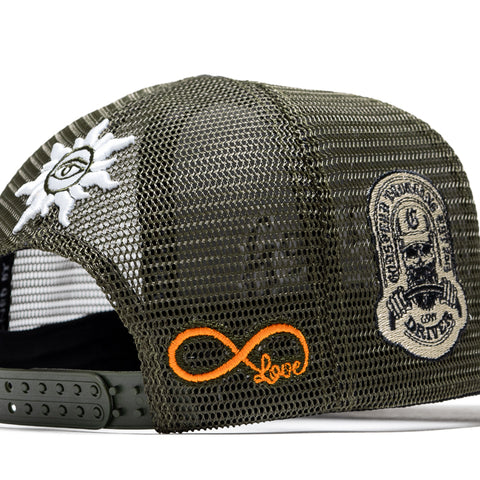 Godspeed New York GS Forever Trucker Hat - Olive/Black