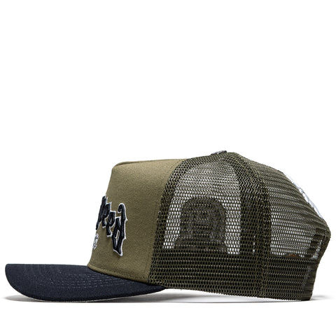 Godspeed New York GS Forever Trucker Hat - Olive/Black
