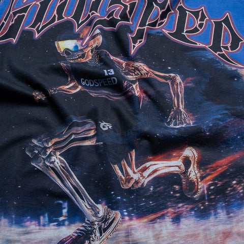Godspeed New York GSPD Run Club Tee - Royal