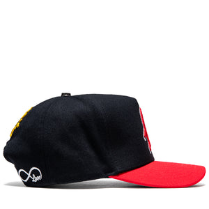 Godspeed New York Insignia Snapback - Black/Red