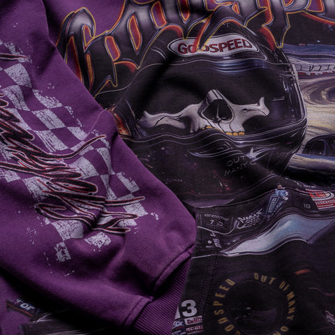 Godspeed New York Le Denier Hoodie - Purple